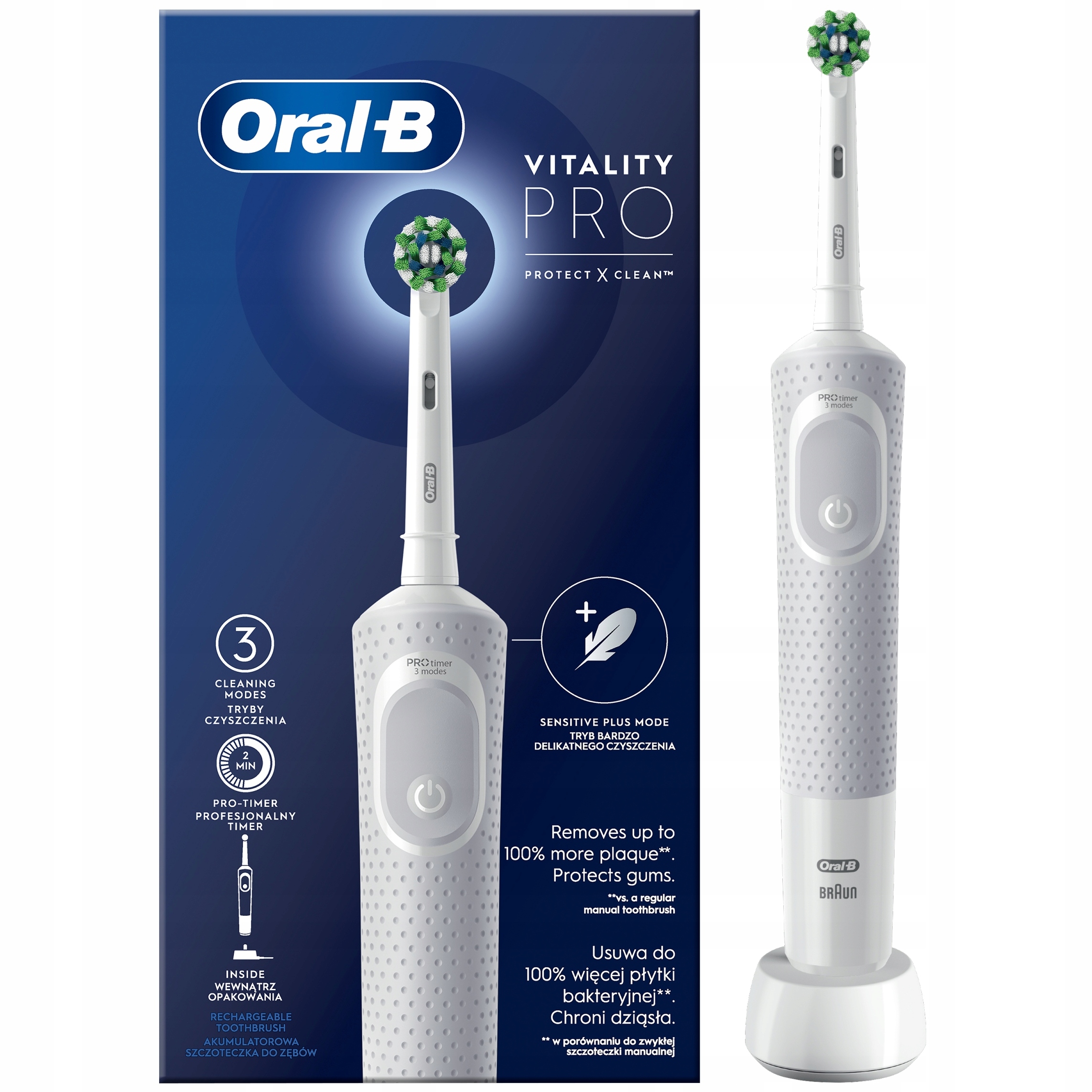 Zubná kefka Oral-B Vitality PRO Protect X Clean Electric